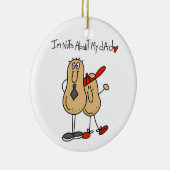 Noten over mijn vader T-shirts en geschenken Keramisch Ornament (Rechts)