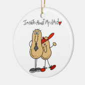 Noten over mijn vader T-shirts en geschenken Keramisch Ornament (Links)
