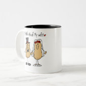 Noten over mijn vrouw Mok (Voorkant links)