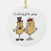 Noten over mijn vrouw T-shirts en cadeautjes Keramisch Ornament (Voorkant)