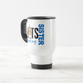 Noten over mijn zuster 1 BLUE Reisbeker (Voorkant links)