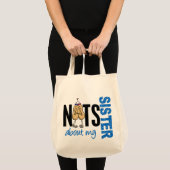Noten over mijn zuster 1 BLUE Tote Bag (Voorkant (product))