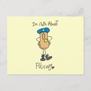 Noten Over Politie T-shirts en Cadeaus Briefkaart