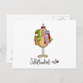 Noten over scrapbooking briefkaart (Voorkant / Achterkant)