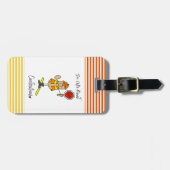 Noten over T-shirts voor de bouw en geschenken Bagagelabel (Voorkant horizontaal)