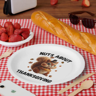 Noten over Taart – Schattige Garensuil Thanksgivin Papieren Bordje