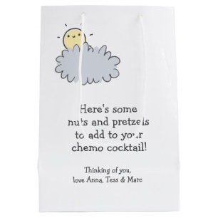 Noten & Pretzels Chemo Cocktail - Funny Chemo Care Medium Cadeauzakje