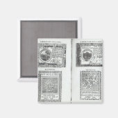 Noten van de continentale valuta magneet (Voorkant / Achterkant)