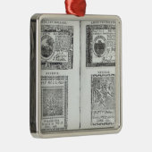 Noten van de continentale valuta metalen ornament (Rechts)