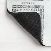 Noten van de continentale valuta muismat (Hoek)