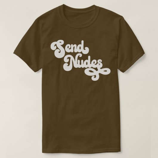 Noten verzenden t-shirt (Design voorkant)
