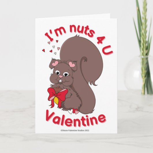 Noten voor je Valentijnsdag Kaart (Voorkant)