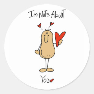 Noten voor Jou T-shirts en Cadeaus Ronde Sticker