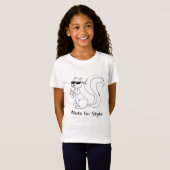 Noten voor stijl t-shirt (Voorkant volledig)