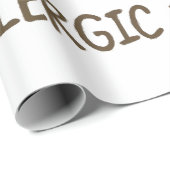 Notenallergie Cadeaupapier (Rol Hoek)