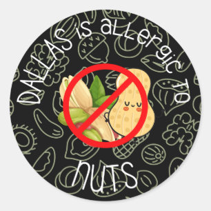 Notenallergie Sticker