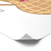 Notenallergie Waarschuwing Poster (Hoek)