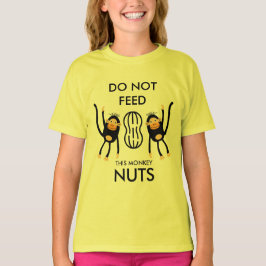 Notenallergie Waarschuwing voor Kinderen T-shirt