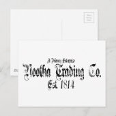 notenhandel briefkaart (Voorkant / Achterkant)