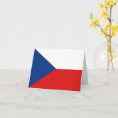 notenkaart van de tsjechische vlag kaart (Gele Bloem)