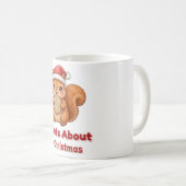 Notenkabouter Kerst Eekhoorn Cookie Mok (Voorkant rechts)