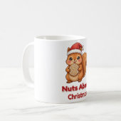 Notenkabouter Kerst Eekhoorn Cookie Mok (Voorkant links)