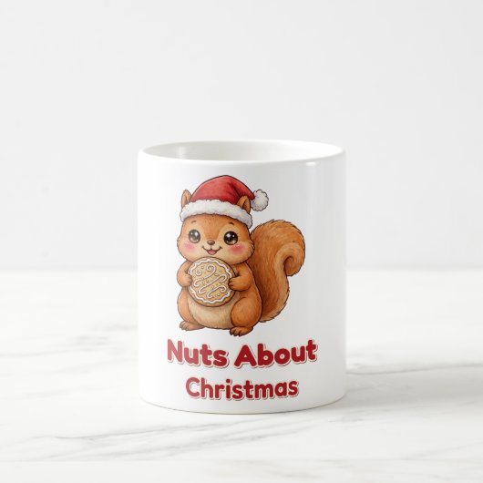 Notenkabouter Kerst Eekhoorn Cookie Mok (Center)
