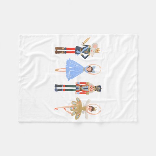 Notenkraker 1WH1 Fleece Deken (Voorkant (Horizontaal))