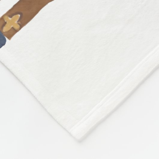 Notenkraker 1WH1 Fleece Deken (Hoek)