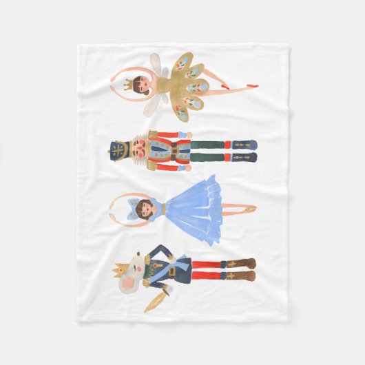 Notenkraker 1WH1 Fleece Deken (Voorkant)