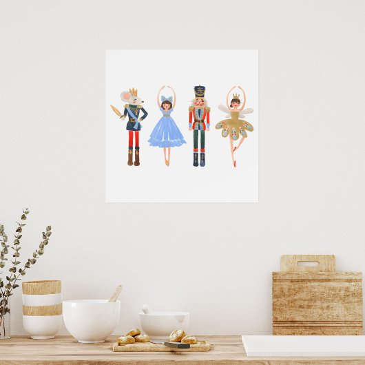 Notenkraker 1WH1 Poster (Keuken)