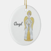 Notenkraker Angel Keepsake Ornament (Rechts)