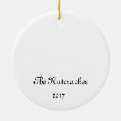 Notenkraker Angel Keepsake Ornament (Achterkant)