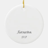 Notenkraker Arabian Coffee Keepsake Ornament (Achterkant)