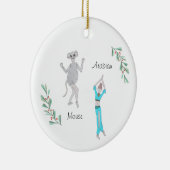  Notenkraker Arabian/Mouse Keramisch Ornament (Rechts)