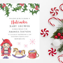 Notenkraker Baby shower Invitation