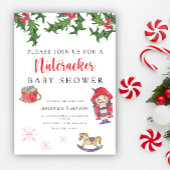 Notenkraker Baby shower Invitation Kaart