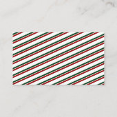 Notenkraker Baby shower Luier Raffle Kaart (Achterkant)