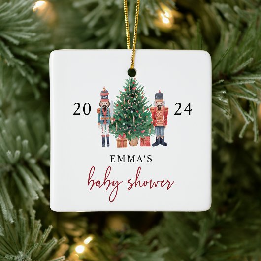 Notenkraker Baby shower Ornament