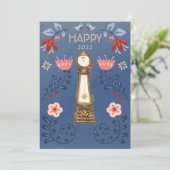 Notenkraker Balet Klok Foto Kaart (Staand voorkant)