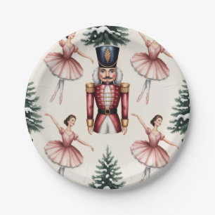 Notenkraker Ballerina balletdanseres kerstboom  Papieren Bordje