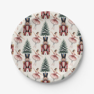 Notenkraker Ballerina balletdanseres kerstboom Papieren Bordje
