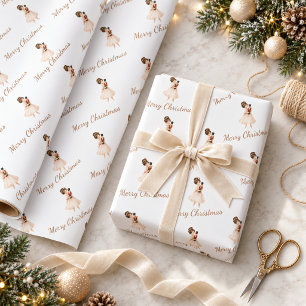 Notenkraker Ballerina Danser Kerstmis Cadeaupapier