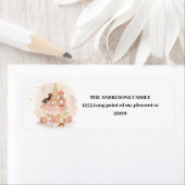 Notenkraker Ballerina Kerst Etiket (Insitu)