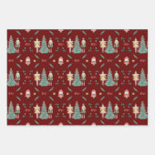 Notenkraker Ballerina Kerst Wrapping Papier Zij Inpakpapier Vel (Voorkant 2)