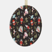 Notenkraker Ballerina kerstcadeaus Keramisch Ornament (Rechts)