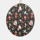 Notenkraker Ballerina kerstcadeaus Keramisch Ornament (Links)