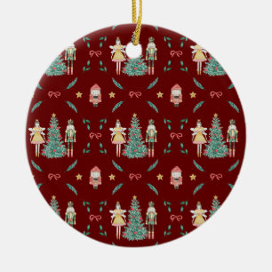 Notenkraker Ballerina kerstcadeaus Keramisch Ornament