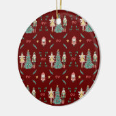 Notenkraker Ballerina kerstcadeaus Keramisch Ornament (Links)