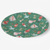 Notenkraker Ballerina Kerstmis Papieren Bordje (Gekanteld)